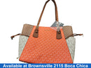 Michael Kors Ac-2011 Orange Purse / Handbag