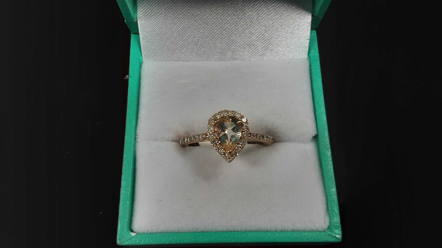 Women's Ring - Rose Gold 10k (.417) 2.6 grams Size 7