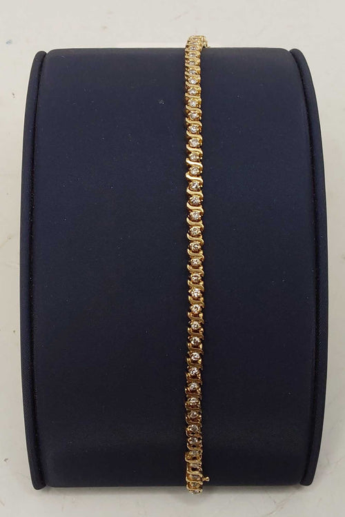 Bracelet - Yellow Gold 14k (.585) 11.61 grams 7 inch