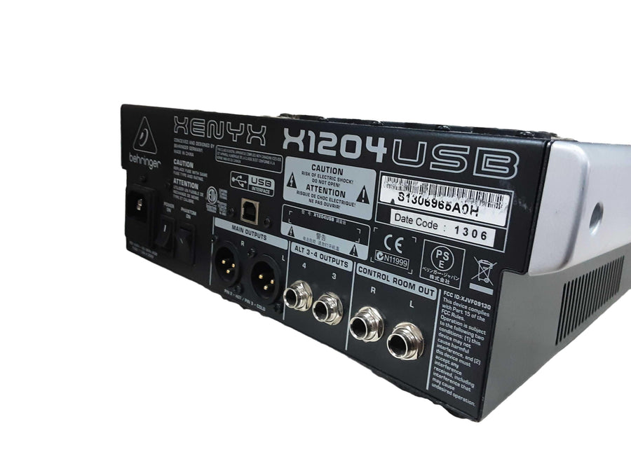 Behringer Xenyx X1204usb Black Analog Mixer