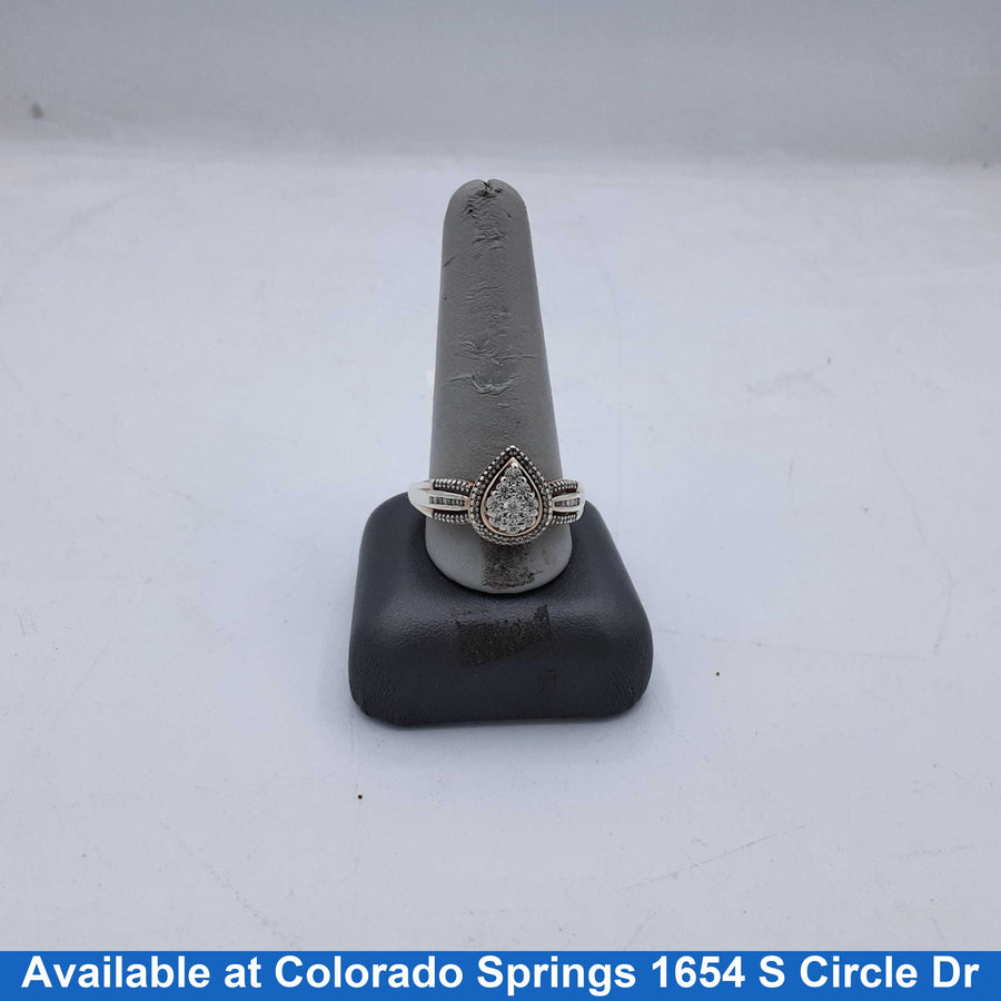 Women's Ring - Silver 5.4 grams Size 12.5