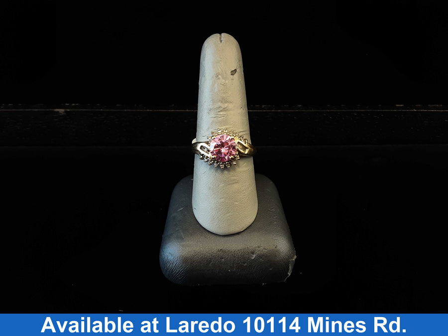 Women's Ring - Yellow Gold 10k (.417) 4 grams Size 20