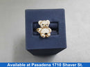 Women's Ring - Yellow Gold 10k (.417) 3.7 grams Size 7.5