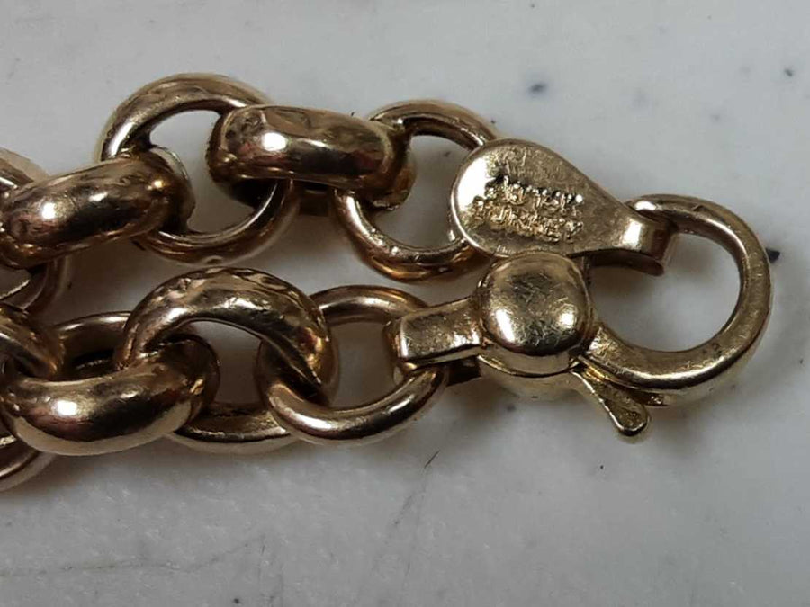 Bracelet - Yellow Gold 14k (.585) 9.5 grams 8 inch