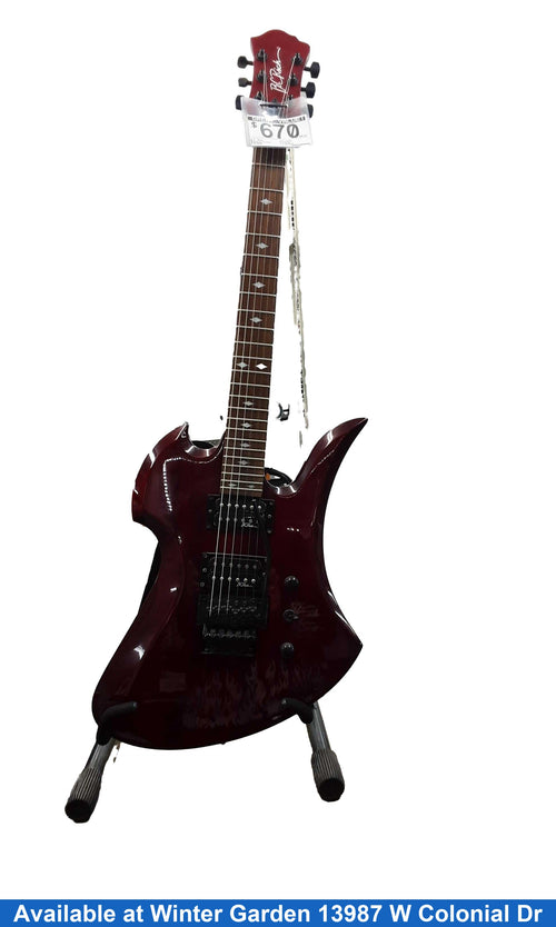 B.c. Rich Mockingbird Red Electric Classic Guitar