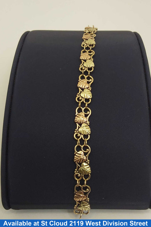 Bracelet - Black Hills Gold 10k (.417) 6.992 grams 7 inch