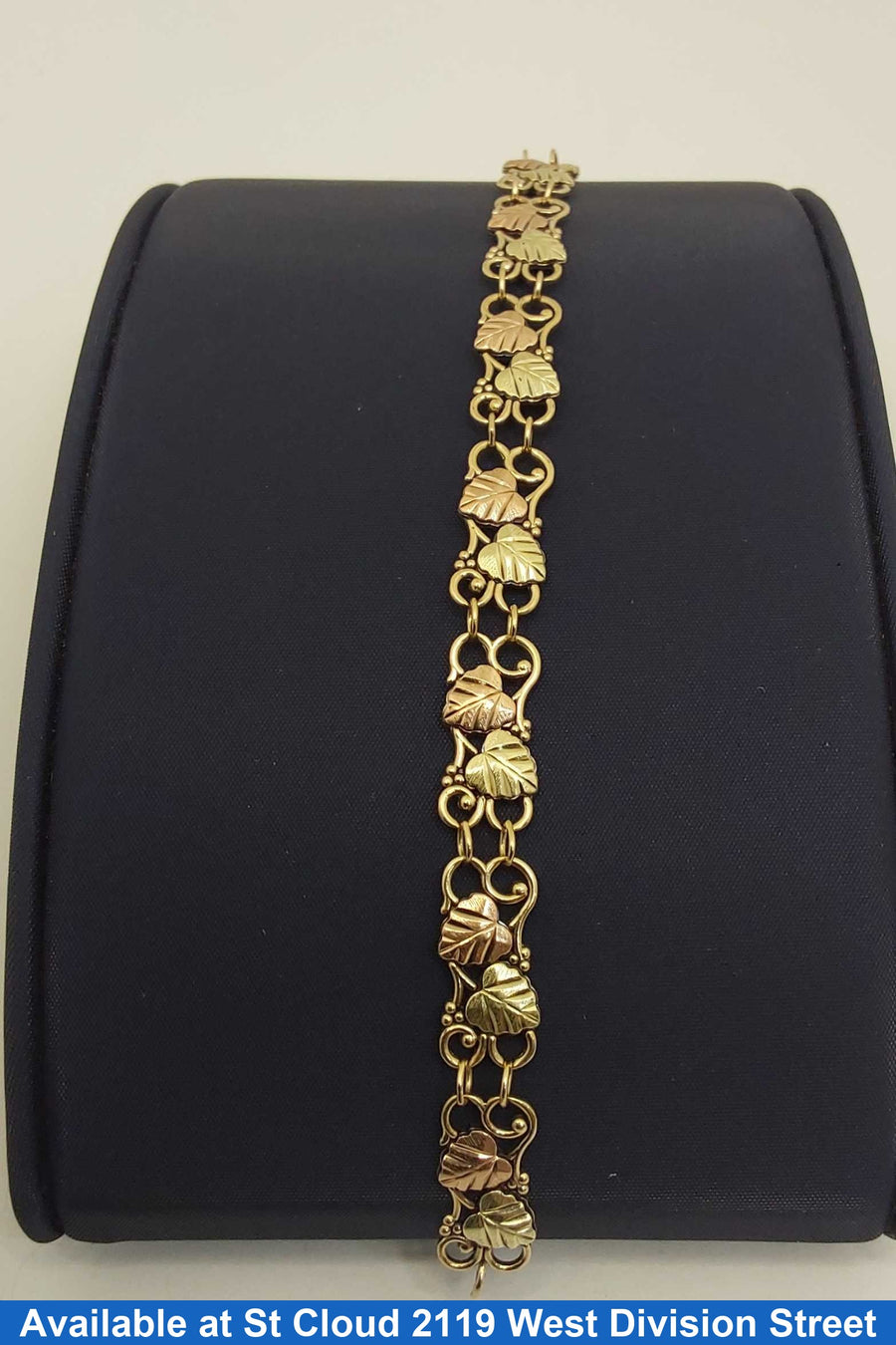 Bracelet - Black Hills Gold 10k (.417) 6.992 grams 7 inch