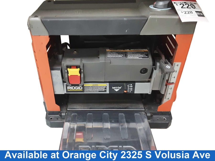 Ridgid R4331 Orange Planer