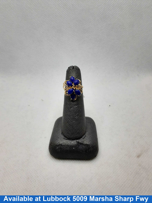 Women's Ring - Yellow Gold 14k (.585) 3.4 grams Size 5.5