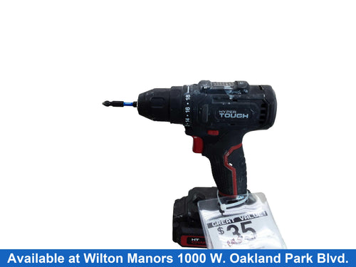 Hyper Tough 62841 Black Cordless Standard Drill