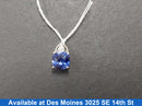 Diamond Pendant - White Gold 10k (.417) 0.9 grams