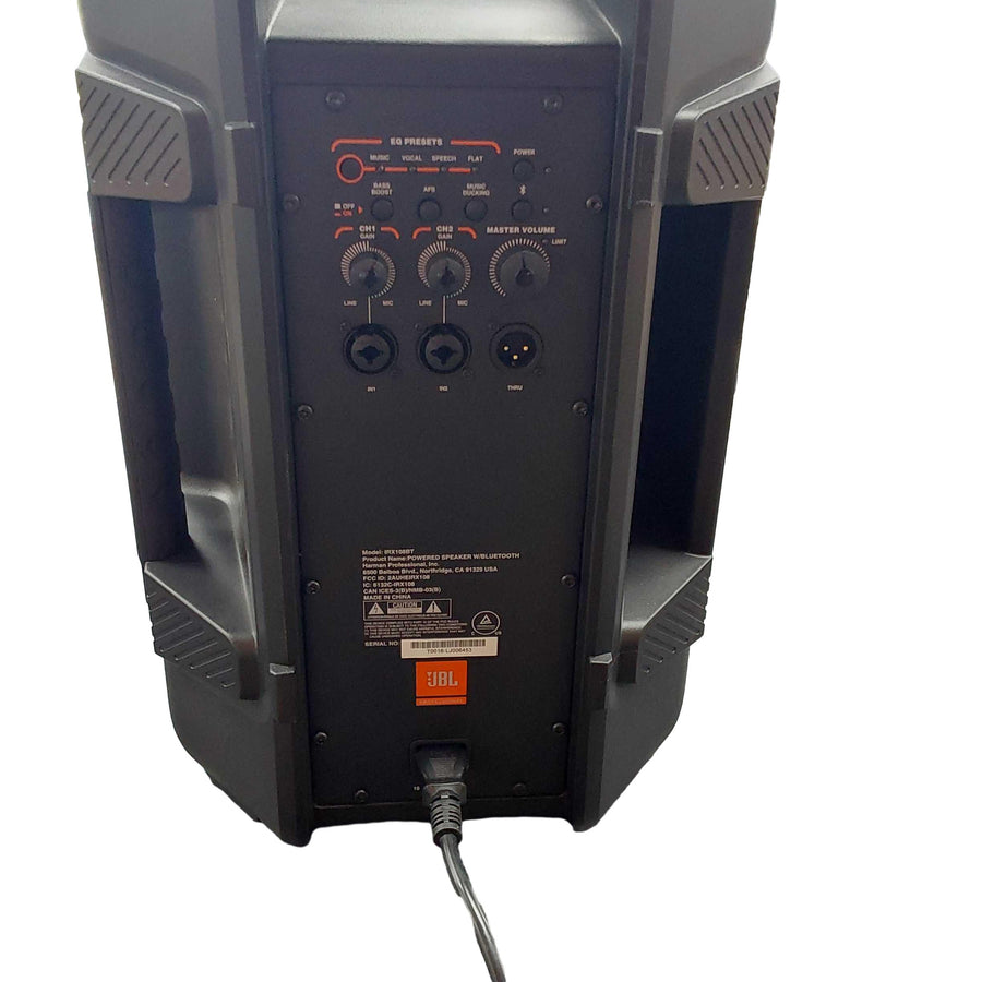Jbl Irx108bt Black PA / Band Speaker