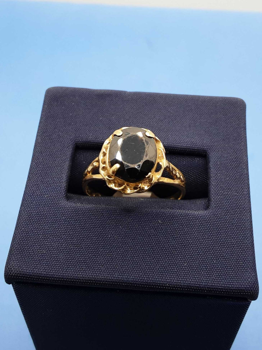 Women's Ring - Yellow Gold 14k (.585) 3.2 grams Size 8