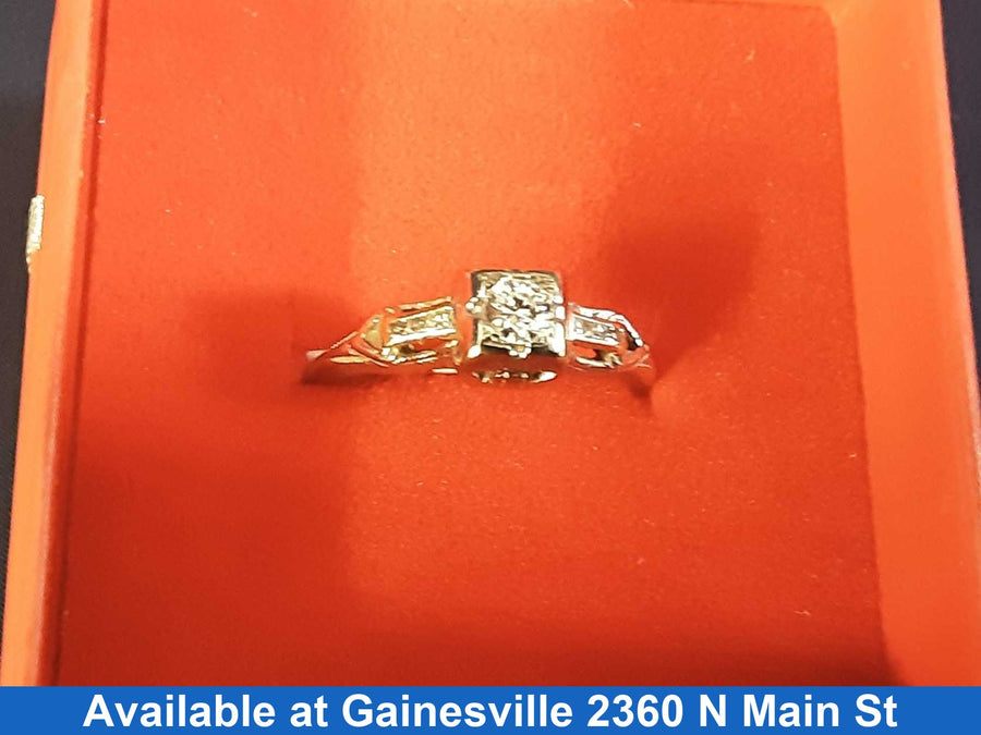 Women's Ring - White Gold 14k (.585) 1.8 grams Size 7