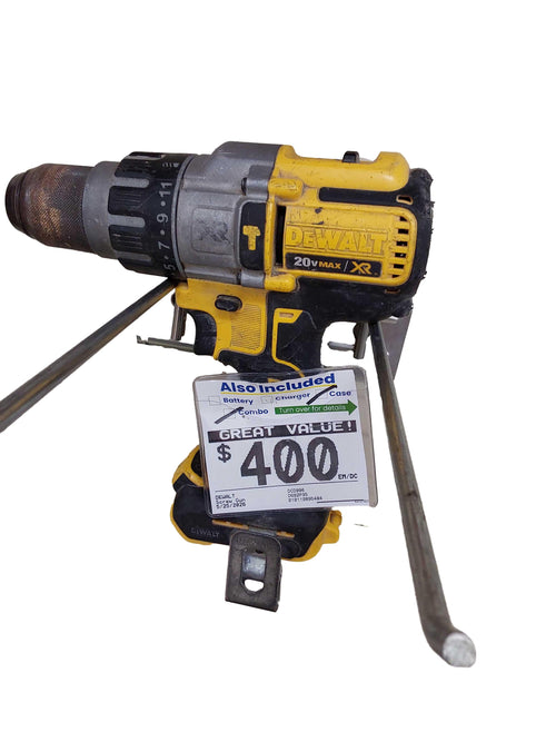 Dewalt Dcd996 Yellow Cordless Screw Gun