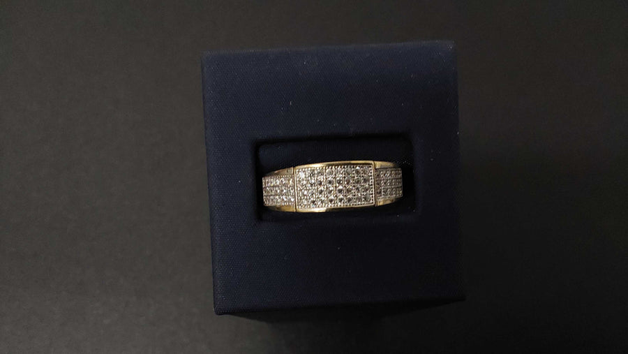 Women's Ring - Yellow Gold 10k (.417) 3.2 grams Size 11