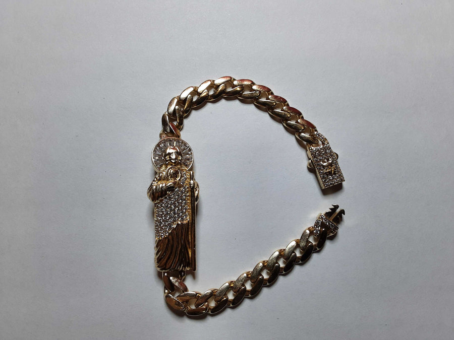 ID Bracelet - Yellow Gold 14k (.585) 13.5 grams 7 inch