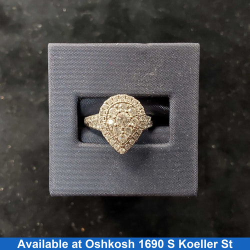 Women's Ring - White Gold 10k (.417) 4.5 grams Size 5