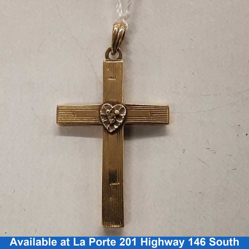 Religious Pendant - Yellow Gold 10k (.417) 0.9 grams