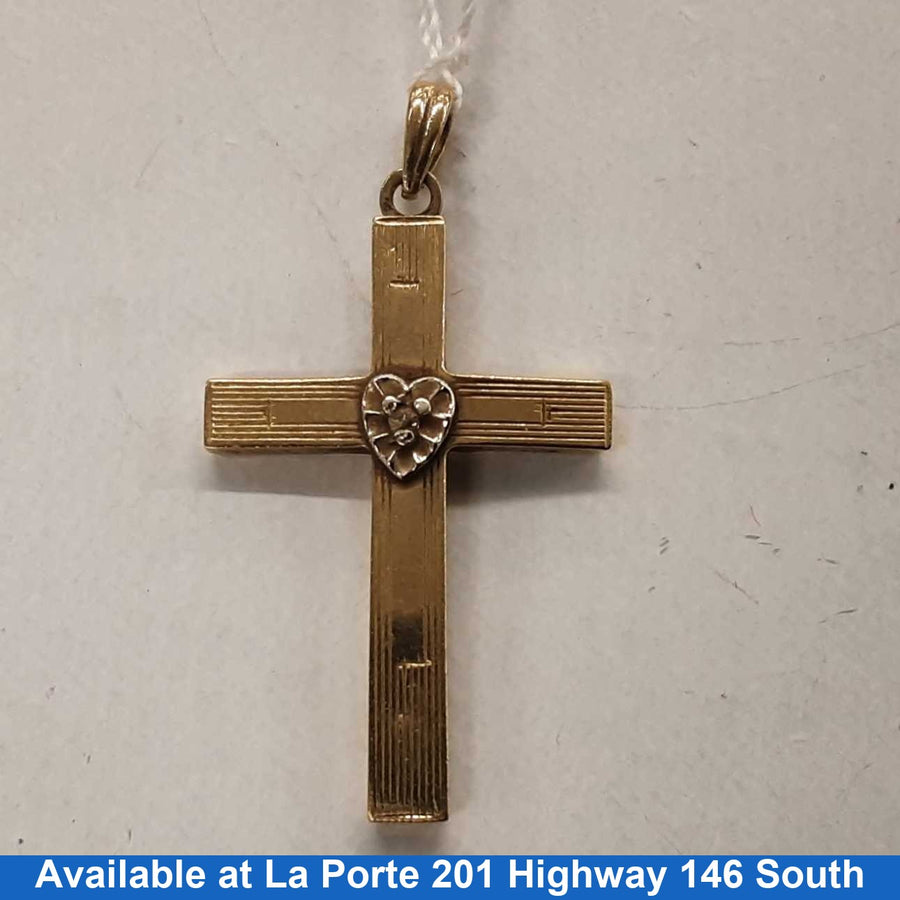 Religious Pendant - Yellow Gold 10k (.417) 0.9 grams