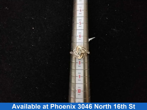 Women's Ring - Yellow Gold 14k (.585) 3.6 grams Size 10
