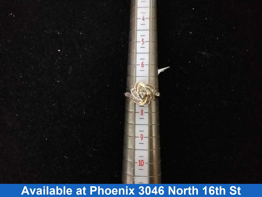 Women's Ring - Yellow Gold 14k (.585) 3.6 grams Size 10