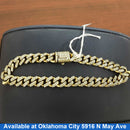 Cuban Link Bracelet - Yellow Gold 10k (.417) 30.4 grams 7 inch
