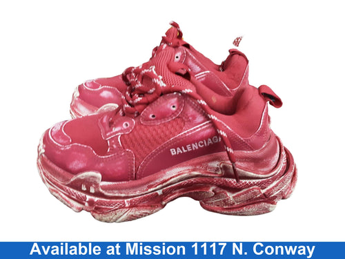 Balenciaga Triple S Women Red