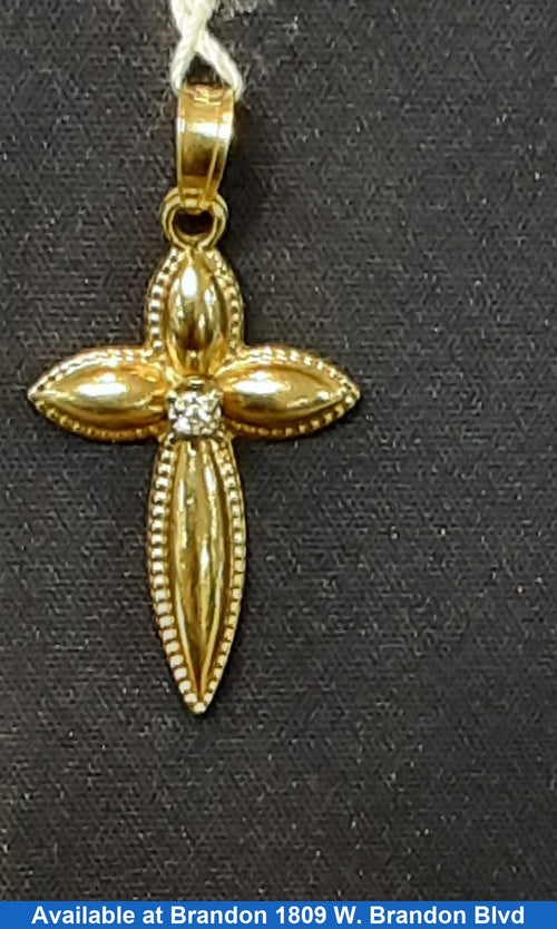 Religious Pendant - Yellow Gold 14k (.585) 0.8 grams