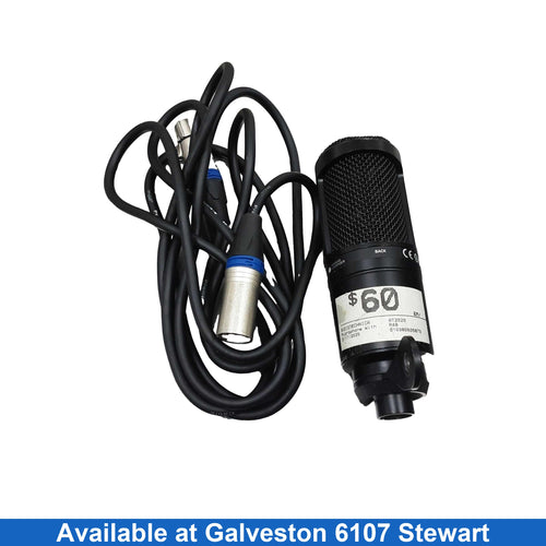 Audiotechnica P48 Black Corded Microphone