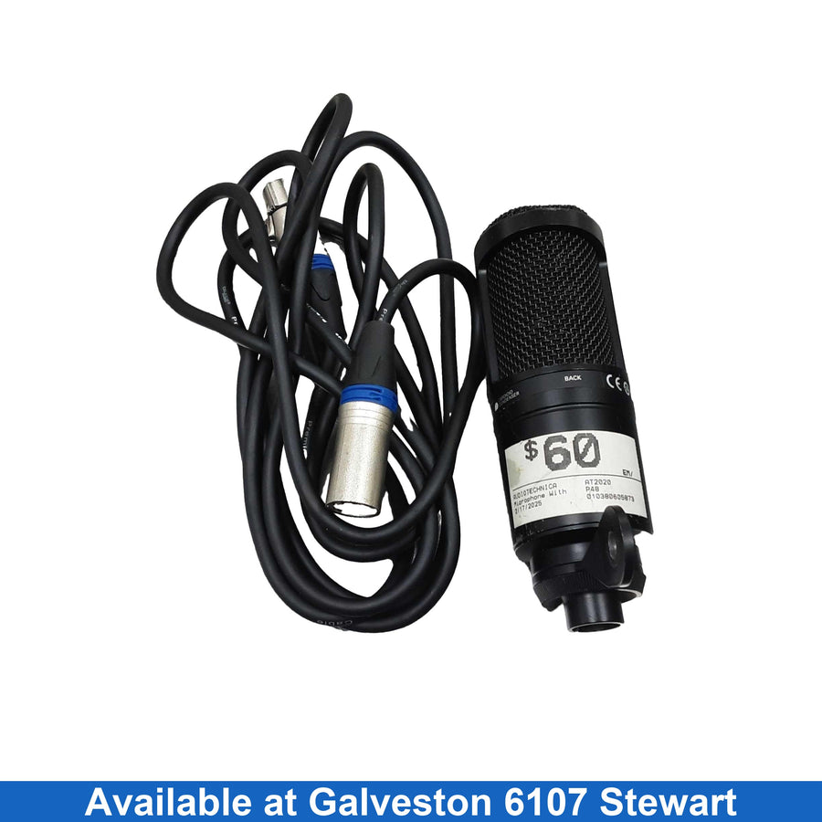 Audiotechnica P48 Black Corded Microphone