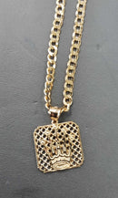 Cuban Link Chain - Yellow Gold 10k (.417) 11.2 grams 20 inch
