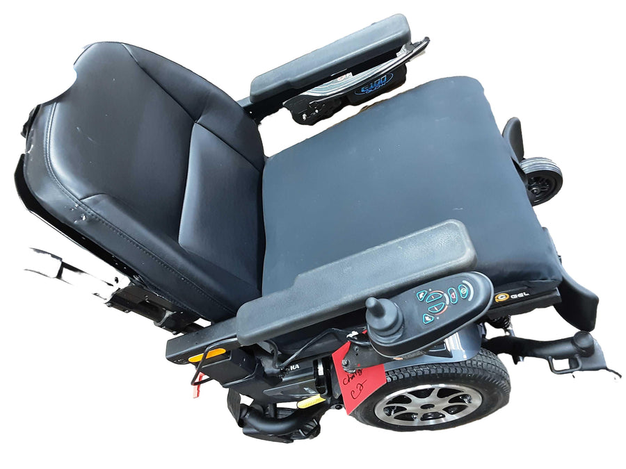 Merits P325a0b2mu1p Black Motorized Wheelchair / Mobility Scooter