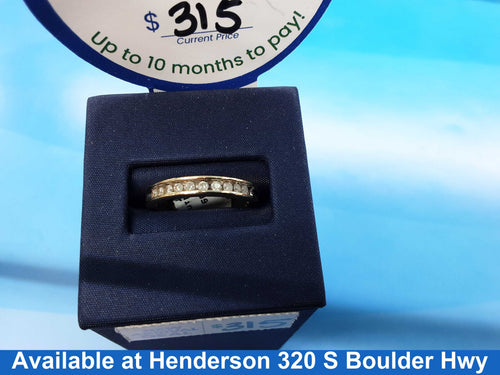 Ring - Wedding Band - Yellow Gold 10k (.417) 2.6 grams Size 20