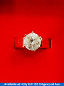 Women's Ring - Solitaire - Yellow Gold 14k (.585) 11.8 grams Size 7