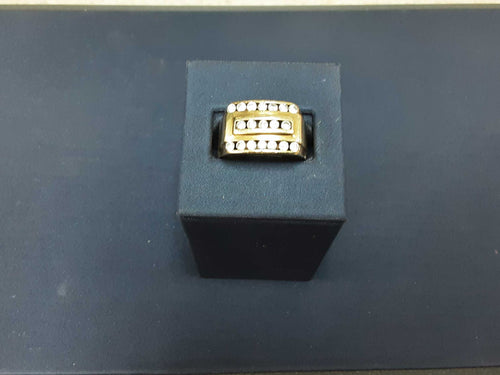 Men's Ring - Yellow Gold 10k (.417) 9.3 grams Size 6.5