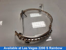 Bangle Bracelet - White Gold 18k (.750) 23.1 grams 8 inch