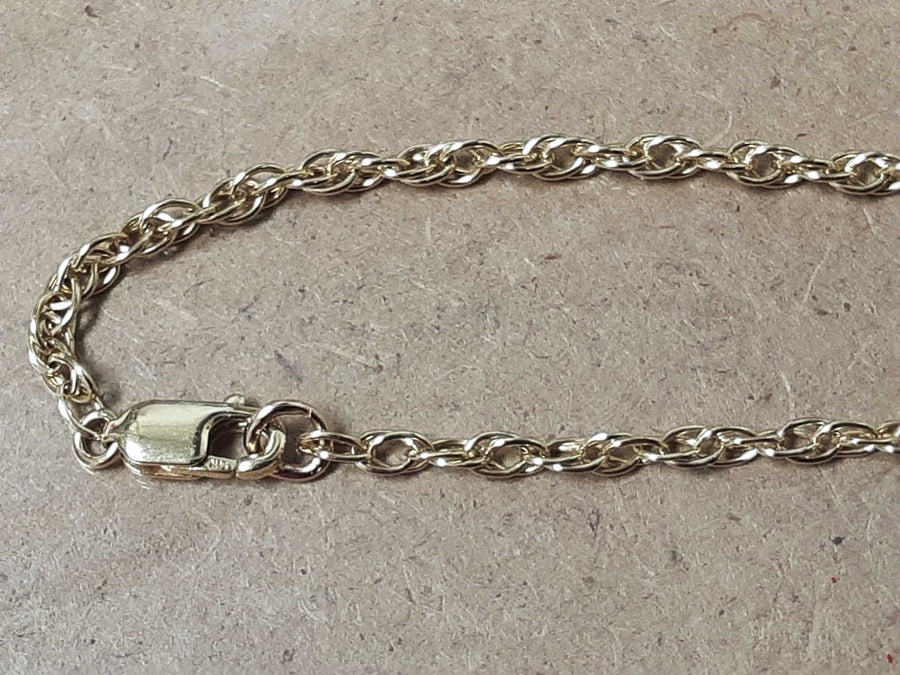 Rope Chain - Yellow Gold 14k (.585) 5.1 grams 12 inch