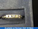 Women's Ring - Anniversary - White Gold 14k (.585) 1.8 grams Size 7.5