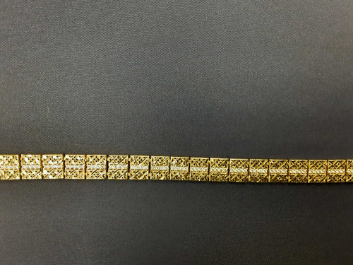 Bracelet - Yellow Gold 14k (.585) 9.3 grams 7 inch