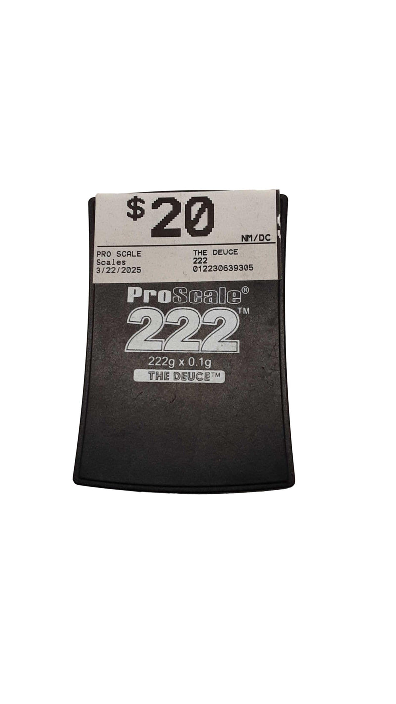Pro Scale The Deuce Black Scale