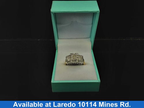Women's Ring - Yellow Gold 14k (.585) 7.2 grams Size 20