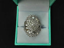 Women's Ring - White Gold 10k (.417) 8.6 grams Size 10.5
