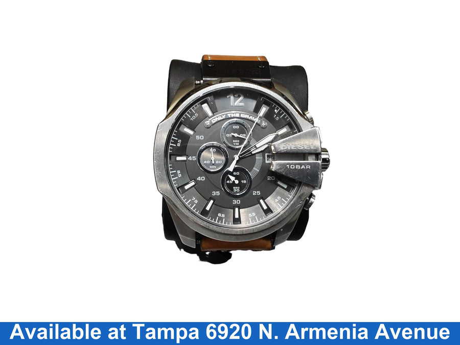 Diesel Dz-4370 Beige / Tan Regular Watch