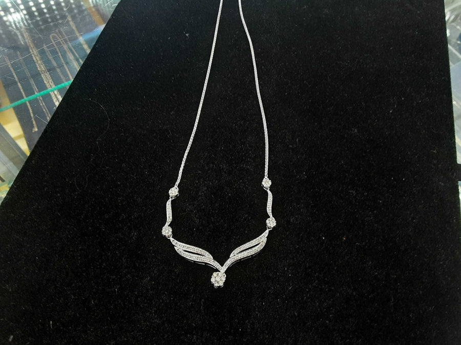 Chain - White Gold 14k (.585) 8.3 grams 18 inch