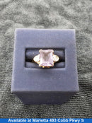 Women's Ring - Yellow Gold 14k (.585) 3.6 grams Size 20