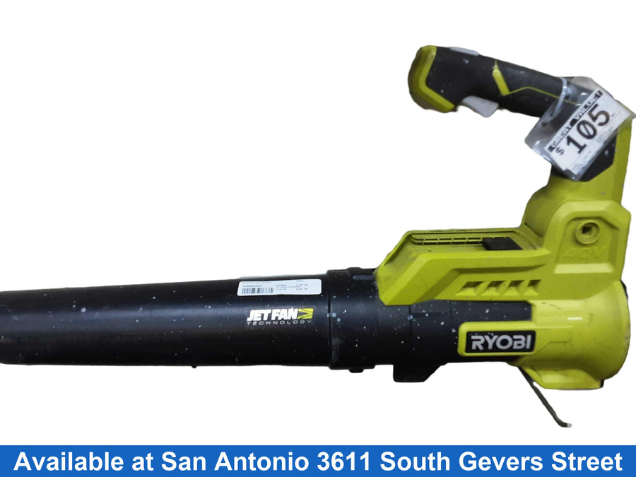 Ryobi Ry4048vnm Green Cordless Leaf Blower