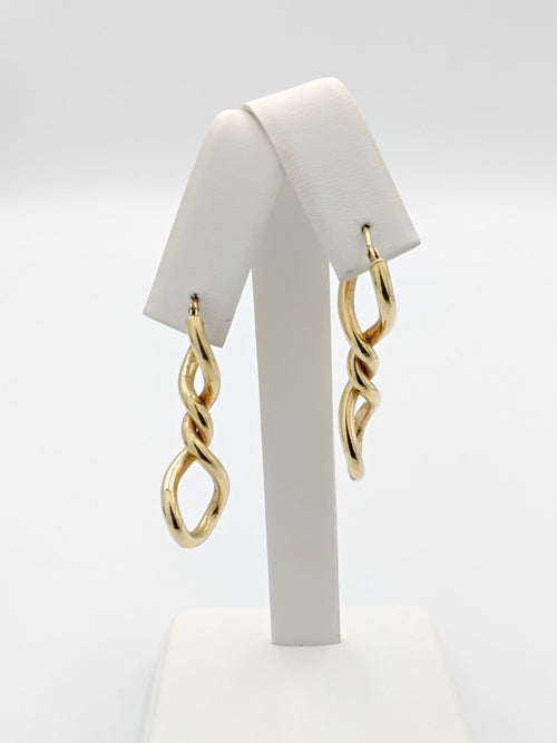 Earrings - Yellow Gold 14k (.585) 2.1 grams