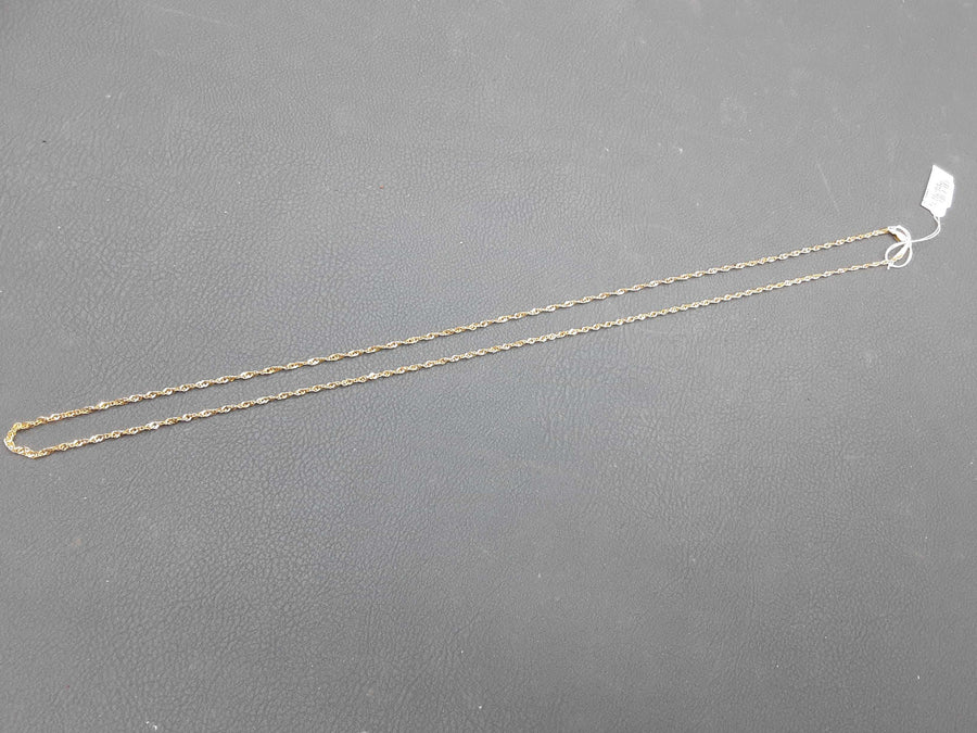 Rope Chain - Yellow Gold 14k (.585) 3.7 grams 24 inch
