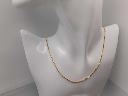 Rope Chain - Yellow Gold 14k (.585) 8.1 grams inch